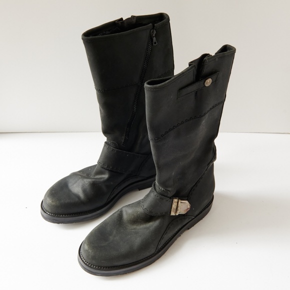 80s - SUSAN BENNIS - WARREN EDWARDS - Boots - Men\'s - 10 - BLK Leather main image 7